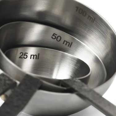 Ferm Living - Obra Measuring Spoons (Set of 3)- Stainless Steel
