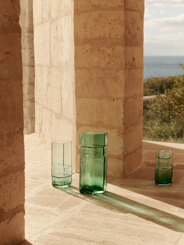 Ferm Living - Muro Vase Medium - Recycled Green