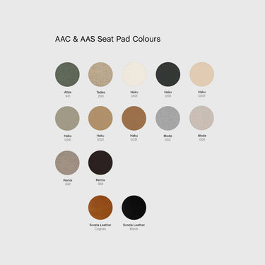 Hay - AAC & ASS Seat Pads - Various Fabrics