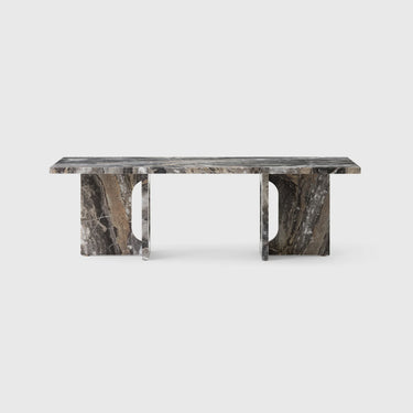 Audo Copenhagen - Androgyne Lounge Table - Grey Galaxy Marble