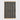 A rectangular woven rug with dark navy blue vertical stripes and natural tan fringed edges, shown flat against a light gray background.