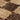 Detailed up close image of jute check that makes up a rug.