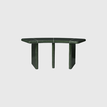 Ferm Living - Deya Curved Bench - Dark Green2