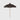 Brown patio umbrella on a white background