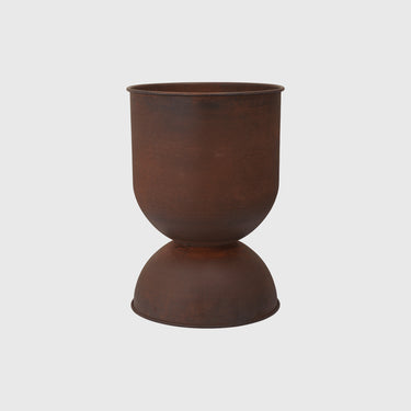 Ferm_Living_Hourglass_Pot_Medium Rust
