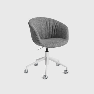 Hay - AAC 53 Soft - Chair - white base and grey
