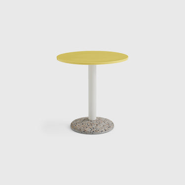 Hay - Ceramic Table Ø70 Bright Yellow