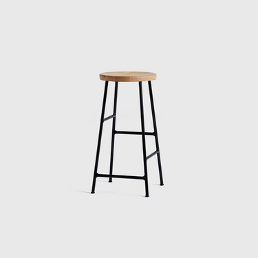 Hay - Cornet Bar Stool - H65 - Oiled Oak