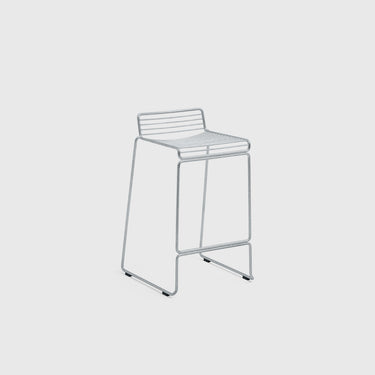 Hay - Hee Bar Stool - Galvanised Steel Low