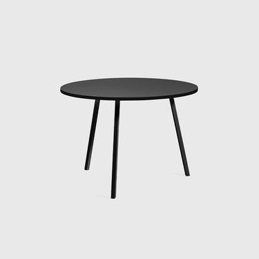 Hay - Loop Stand Round Table Ø105 Black linoleum