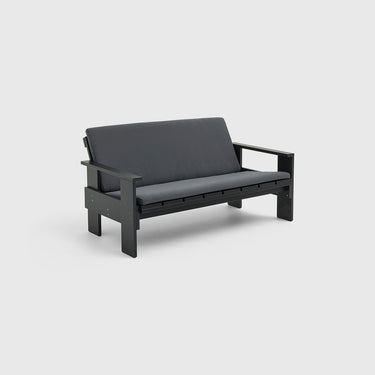 Hay Crate Lounge Sofa Cushion Anthracite on crate Sofa