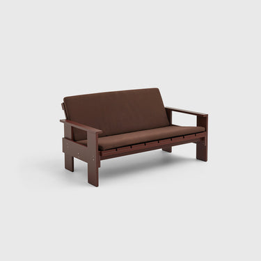 Hay Crate Lounge Sofa Cushion Iron Red on crate Sofa