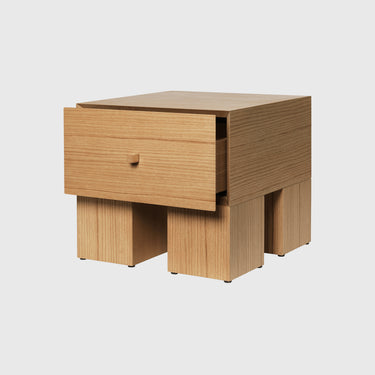 Ferm Living - Kuben Bedside Table - 1 X 1