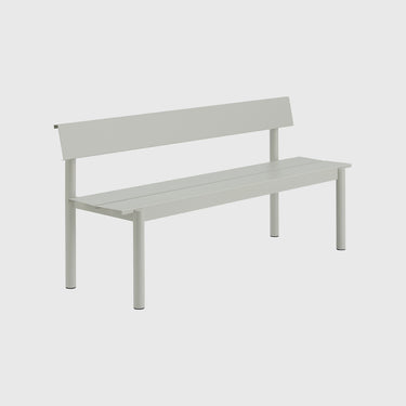 Muuto - Linear Steel Bench with Backrest 170cm - Various Colours