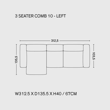 Hay - Mags Soft Sofa - 3 Seater - Combination 10