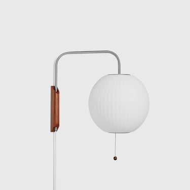 Hay - Nelson Ball Wall Sconce Cabled - Off White - Small