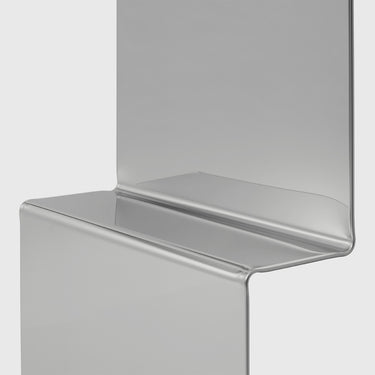 Muuto - Pleat Mirror - Polished Steel