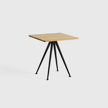 Hay - Pyramid Cafe 21 Table - Square - Steel / Veneer