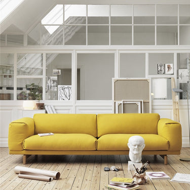 Muuto - Rest Sofa - 3 Seater - Various Fabrics