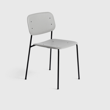Hay - Soft Edge 40 Chair - Oak Veneer / Black Steel