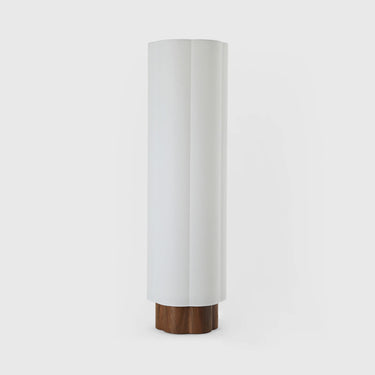 The Conran Shop - Cloud Floor Lamp - Walnut Base front view
