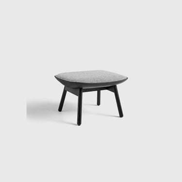 Hay - Uchiwa ottoman - Black Oak / Oak Frame - Various Fabrics