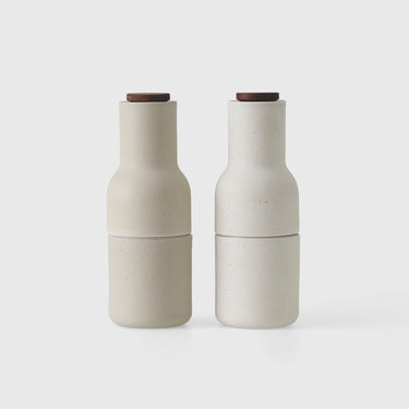 Audo Copenhagen - Bottle Grinder, 2-Piece - Ceramic & Walnut