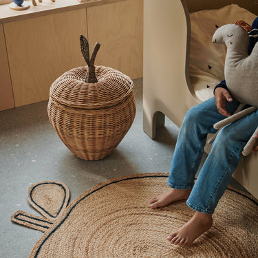 Ferm Living - Apple Braided Storage - Large - Natural