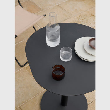 Ferm Living - Pond Café Table - Cashmere / Black
