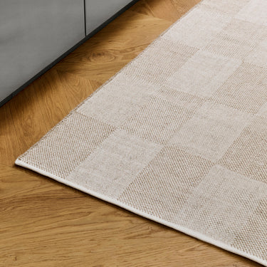 Hay - Check Rug - Sand
