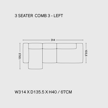 Hay - Mags Soft Sofa - Combination 3 - 3 Seater