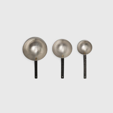 Ferm Living - Obra Measuring Spoons (Set of 3)- Stainless Steel