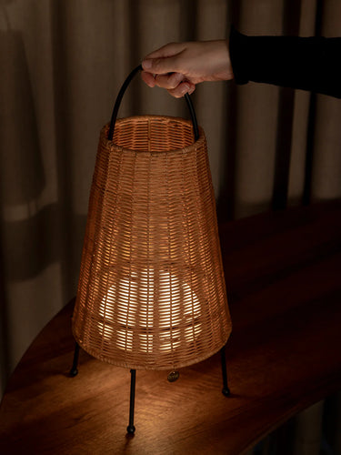 Ferm Living - Porti Braided Lamp - Natural - IN STOCK