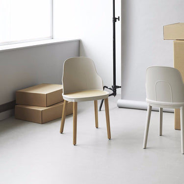 Normann Copenhagen - Allez Chair Moulded Wicker and Oak (set of 2) - Various Colours