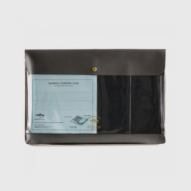 Hightide Nahe A4 General Purpose Case - Dark Grey - Hightide - Stationery