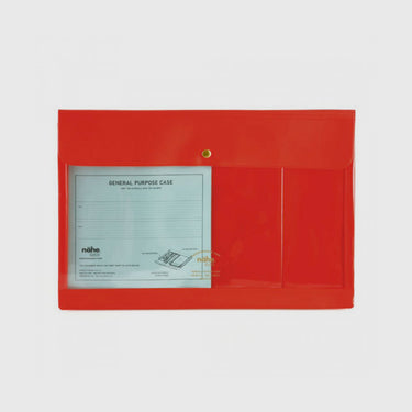 Hightide Nahe A4 General Purpose Case - Red - Hightide - stationery