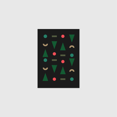iyouall - Christmas Card A6 - Christmas Glyphs 02