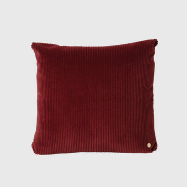 Ferm Living - Corduroy Cushion - Burgundy - Ferm Living - Homeware