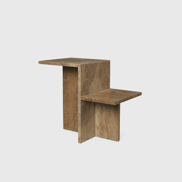 Distinct Side table on a light grey background