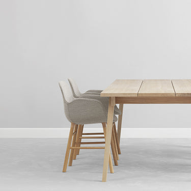 Normann Copenhagen - Form Armchair - Full Upholstery - Oak / Walnut