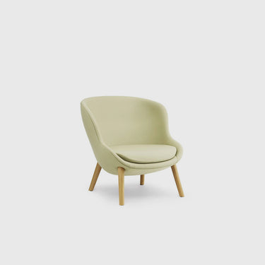 Normann Copenhagen - Hyg Lounge Chair Low - Oak - Various Fabrics