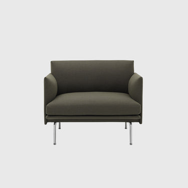 Muuto - Outline Chair - Aluminium Legs - Various Fabrics