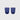Muuto - Raise Glasses (set of 2) - Large - Indigo