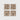 Yod & Co - Square Speckled Cork Coasters (Set of 4) - Black