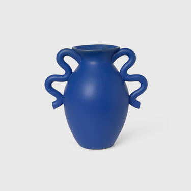 Ferm  Living - Verso Table Vase - Bright Blue