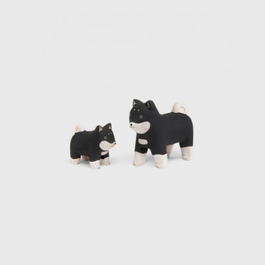 T-Lab Wooden Animal - Shiba Inu ( set of 2 ) - T-Lab - Kids