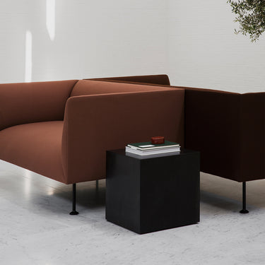 Audo Copenhagen - Marble Plinth - Black Marquina - Cubic