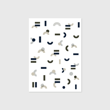 iyouall Wrapping Paper - Core Glyphs White - IYOUALL - Stationery
