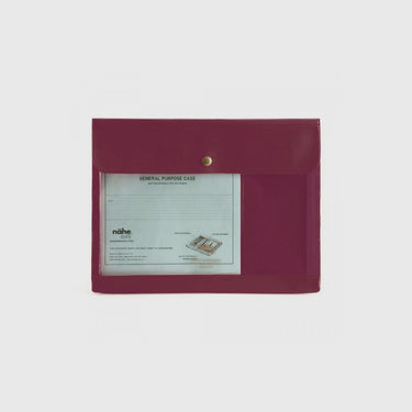 Hightide - Nahe A5 General Purpose Case - Burgundy - Hightide - Stationery
