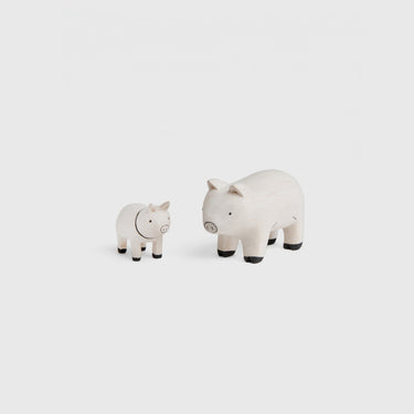 T-Lab Wooden Animal - Pigs ( set of 2 ) - T-Lab - Kids